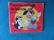 ED  MONDADORI MINI - LIBRO  PINOCCHIO NEL PAESE DEI BALOCCHI   I ED 1965