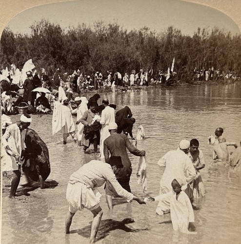 Des pèlerins coptes