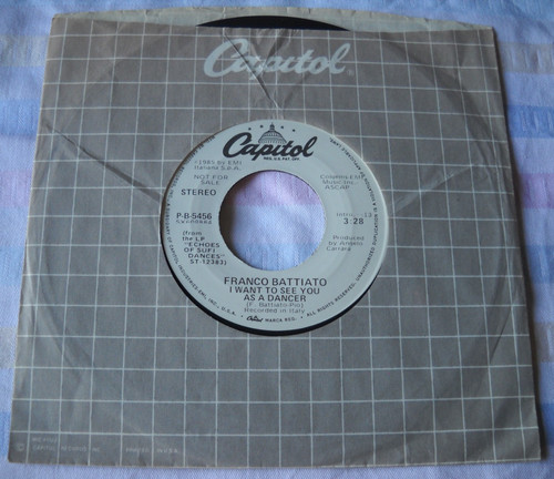 Franco battiato want see - want, to