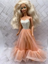 Barbie Vintage 1984 Peaches 'n Cream - Mattel - Abito Originale - Superstar Epoca B