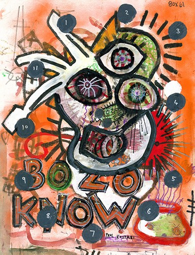Paul kostabi pezzo unico - kostabi,