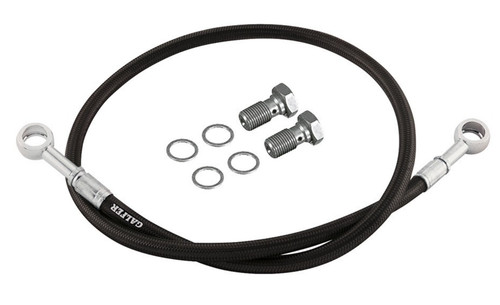 Tubo treccia nero per pompa - tubo,
