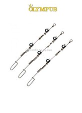 MINI TRAVE IN ACCIAIO CON BAIT CLIP 12 CM REF. 2650 OLYMPUS PESCA SURFCASTING 
