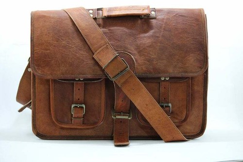 Borsa messenger pelle fatta - borsa, in