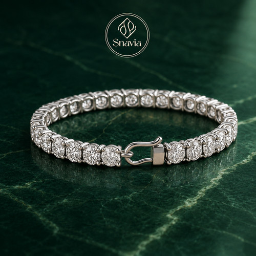 Elegante bracciale tennis - bracciale,