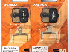 Avid Elixir 1, 3, 5, 7, 9 R SRAM XX XO 2 paia pastiglie freno semi metallo VR+HR Ashima