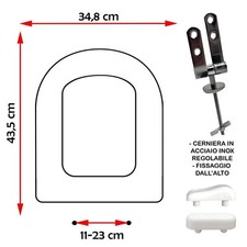 SEDILE COPRIWATER COMPATIBILE