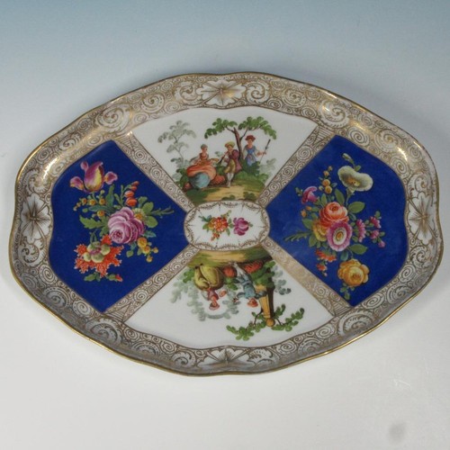 Porcellana dresda vassoio - porcellana,