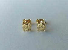Coppia Orecchini Earrings Tartarughe Oro Giallo 18kt - Gr. 0,6