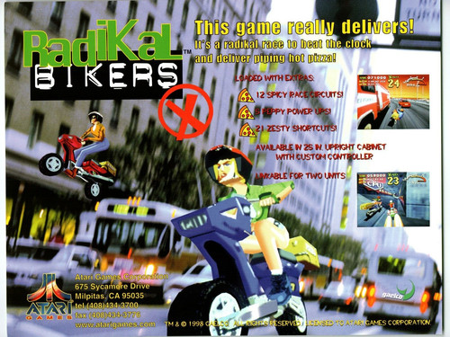Radikal bikers arcade - bikers,