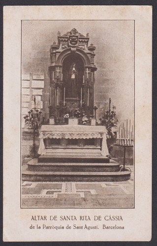 Santino antico santa rita - antico, de