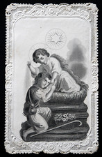 Image pieuse dentelle canivet