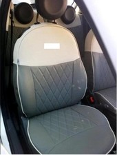 COPRISEDILI FODERINE ANT+POST SU MISURA ECOPELLE PER FIAT 500 LOUNGE (11.13) L0