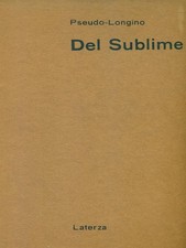 DEL SUBLIME PRIMA EDIZIONE