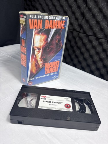 Hard target vhs cassette - vhs, tape