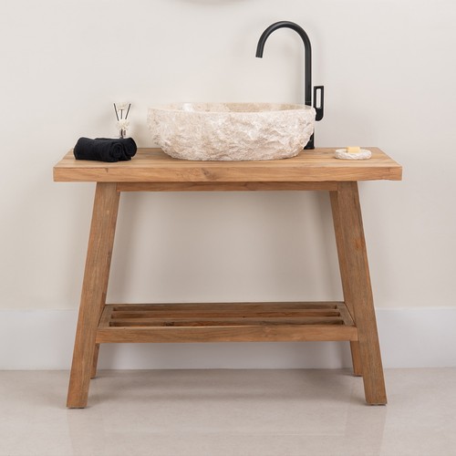 Lavabo legno teak - di,