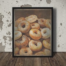 Vintage BAGEL Wall Art, poster