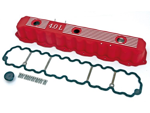Coperchio valvola rosso l - valvola,
