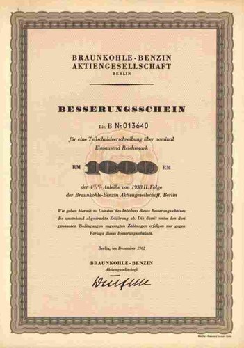 Lignite benzina 1963 berlino - 1963,