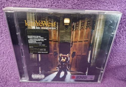 West kanye late registration - :,