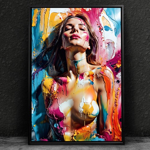 Quadro astratto erotico - quadro,,