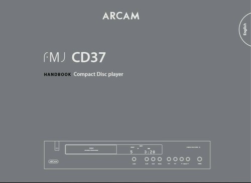 Arcam cd37 lettore - lettore, cd