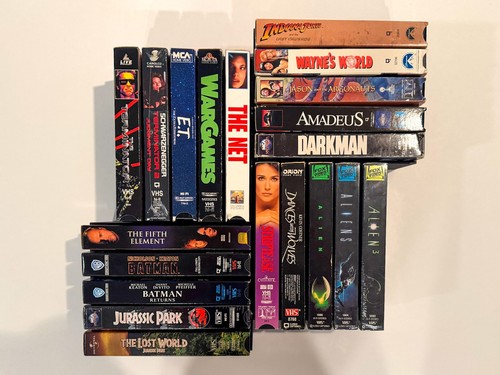 Vhs wall organizer modular - vhs,