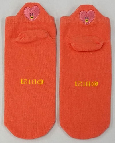 Calze sneaker bt21 tata - sneaker, fruit