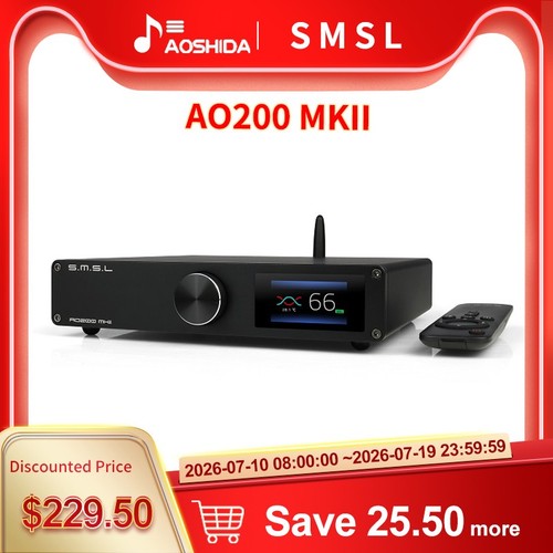 Smsl ao200 mkii amplificatore - smsl,
