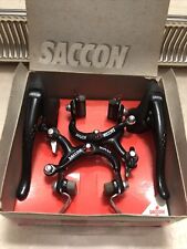 Coppia Freni e leve SACCON BORAK - VINTAGE ANNI 90 - Nuove con scatola