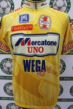 maglia ciclismo MERCATONE UNO TG L F740  bike shirt maillot trikot jersey