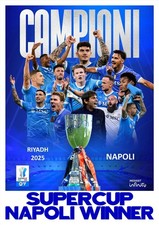 Napoli supercoppa poster 30x40 - poster,