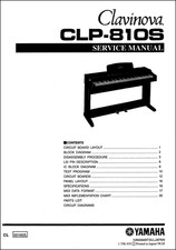 Yamaha clp 810s - yamaha, manual