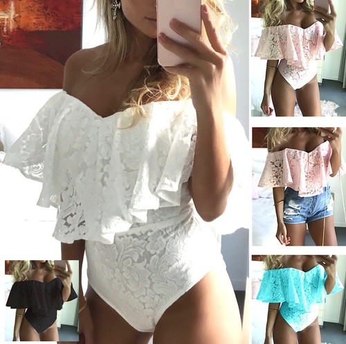 Maglia top body - body, pizzo