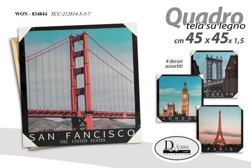 Quadro parete tela stampa - tela,