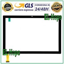 TOUCH SCREEN VETRO MEDIACOM SMARTPAD 10 AZIMUT 2 M-SP1AZ2T 1AZ2T ORIGINALE NERO