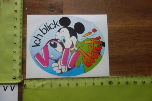 Vecchio adesivo fumetto walt - fumetto,