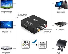 Convertitore rca a hdmi - av,