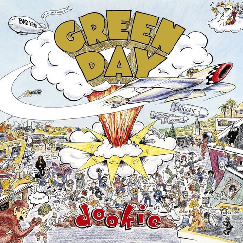 Green day dookie lp vinile - green,