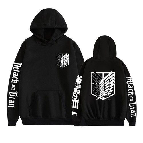 Attack titan felpa pullover - on,