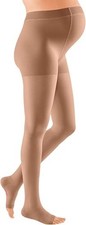 Collant Medi Plus, punta aperta, maternità, 30-40 mmHg (taglia: V) beige
