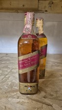 1X Whisky Johnnie Walker Red Label 75cl 40% imp. Wax&Vitale anni 70