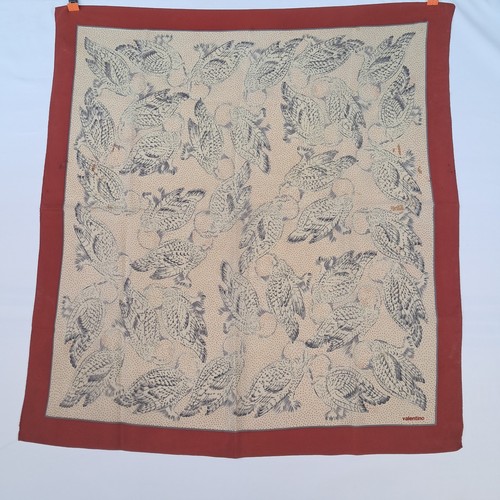 Foulard valentino pura seta - valentino, in