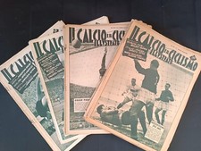 Lotto 30 riviste sportive Calcio e ciclismo illustrato anno 1956