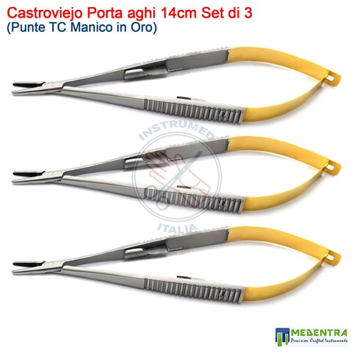 Dental castroviejo needle - dental,