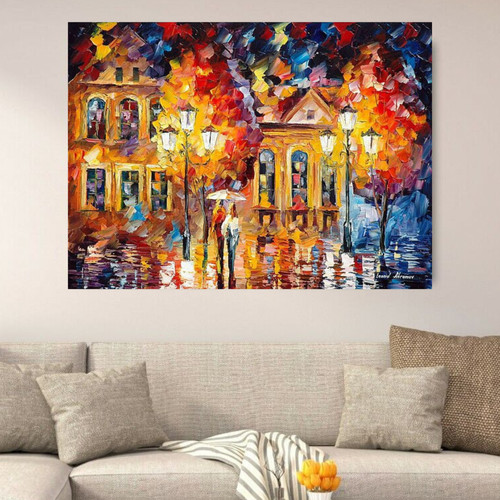 Leonid afremov night shine - night,