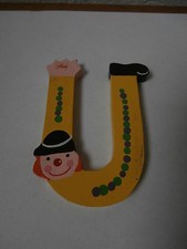 *Lettera U alfabeto legno SEVI