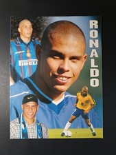 Rivista calcio anni 90 Ronaldo Inter Brasil magazine vintage collezione