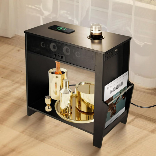 Bluetooth speaker end table - bluetooth,