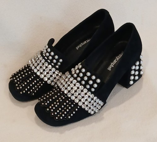 Jeffrey campbell black suede - campbell,